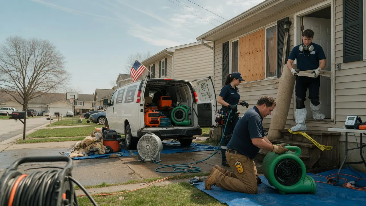 Water Damage Restoration in Otter Lake, MI near me